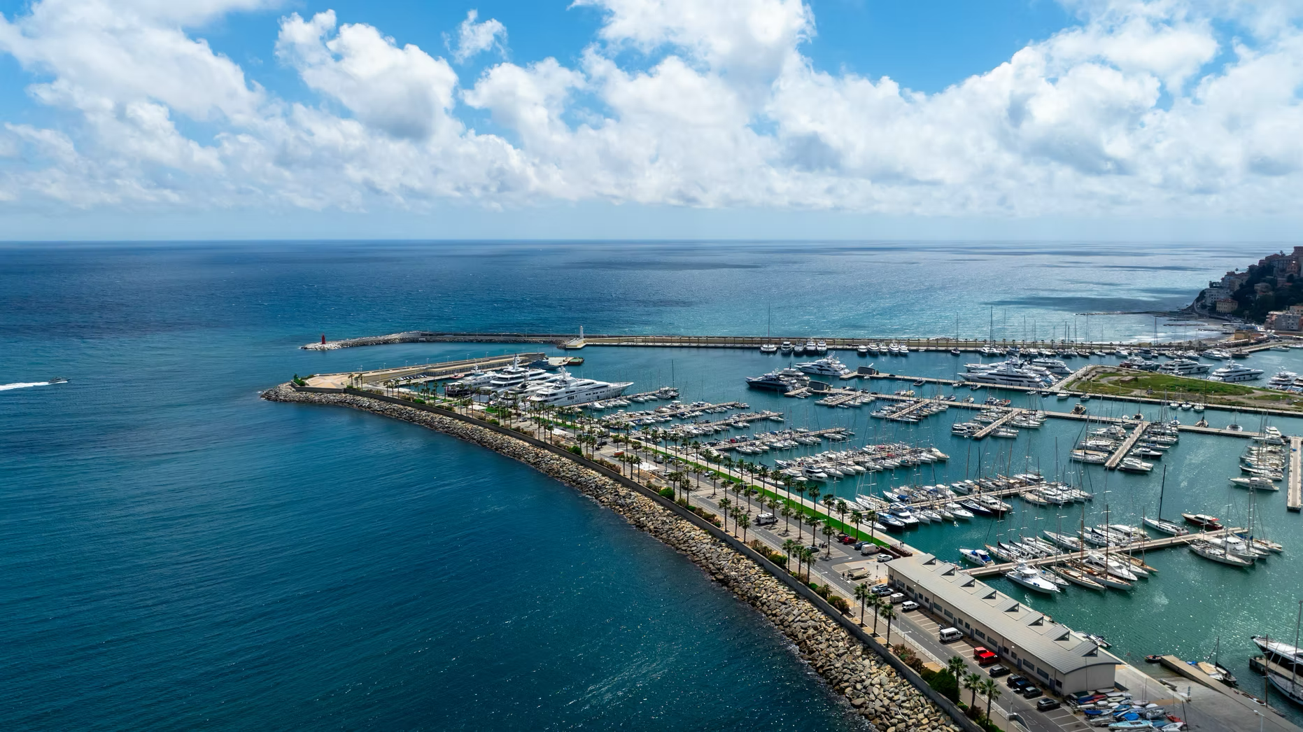 Marina di Imperia — aerial